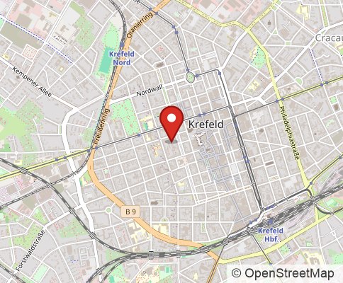Map: 47798 Krefeld, Germany