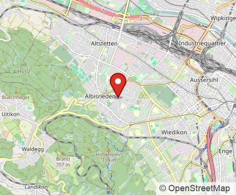 Map: 8047 Zürich, Switzerland