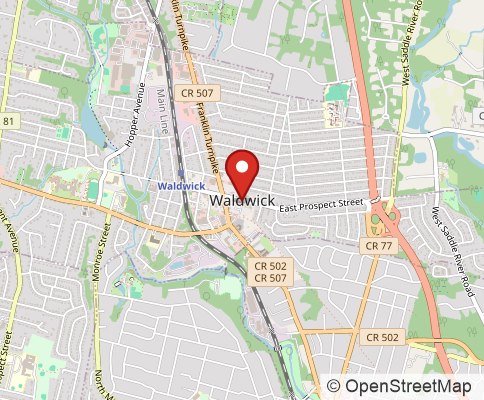 Map: Waldwick 07463, United States