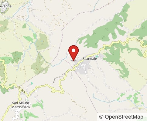 Map: 88831 Scandale (KR), Italy