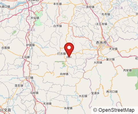 Map: Luzhou City, China