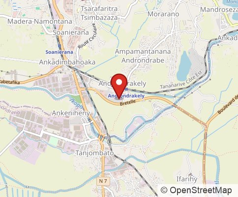 Map: 101 Antananarivo, Madagascar